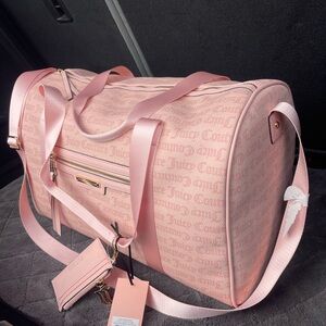 Juicy Couture Pink Duffel Bag